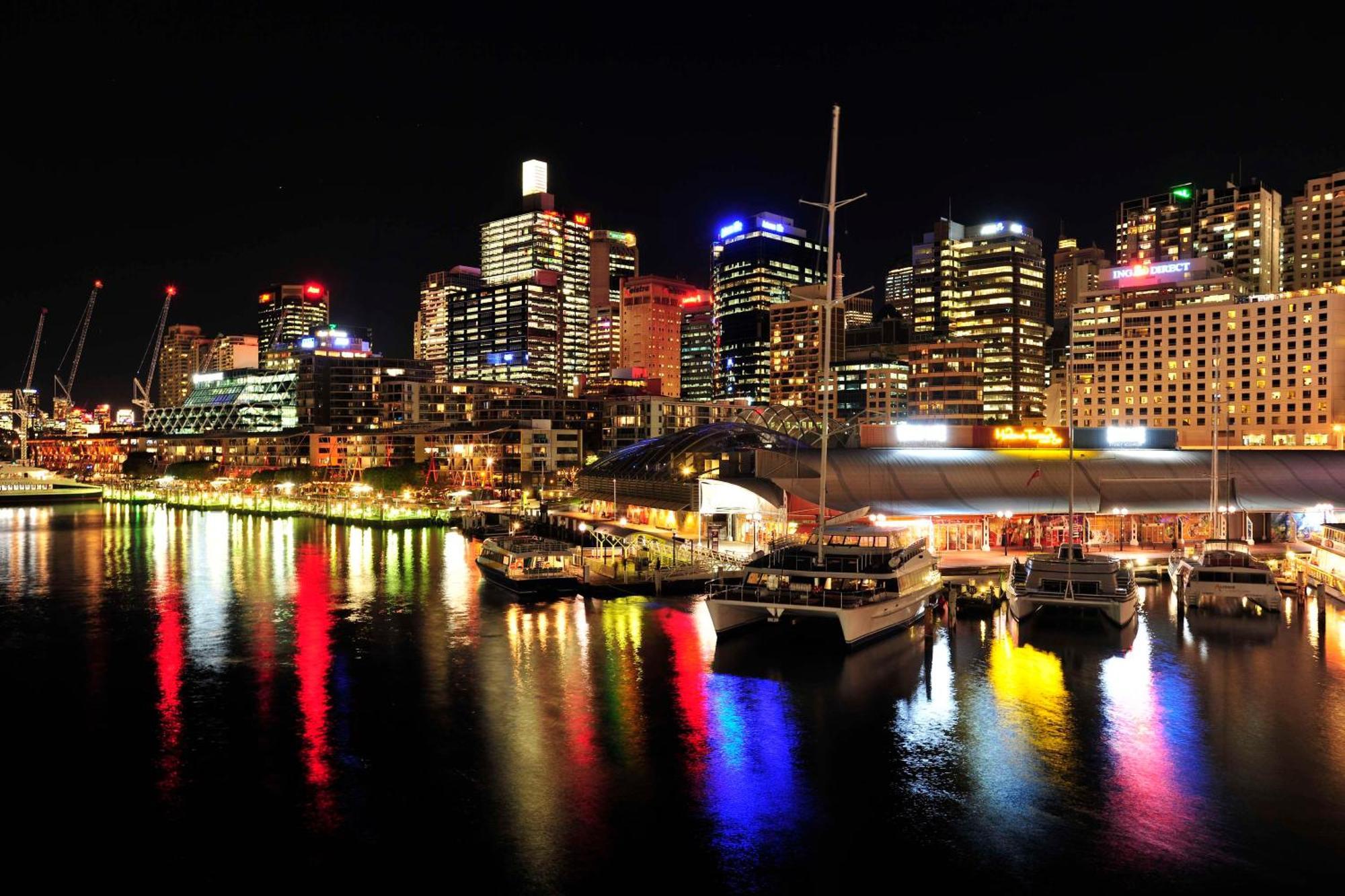 Metro Apartments On Darling Harbour Сидней Экстерьер фото
